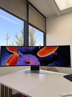 Ultrawide Curved Monitor with Stand
