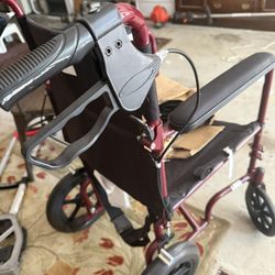 Wheel Chair Brand New With Brakes 