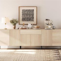 NEW 94.5" Buffet Sideboard Cabinet with 1 Drawer 