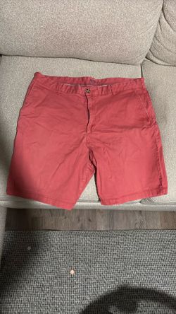 Men’s red shorts