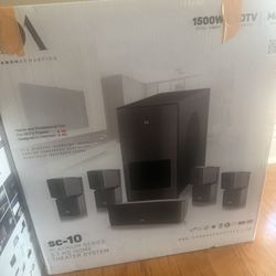 Danonacoustics SC-10 Platinum Series 5.1 HD Home Theater System