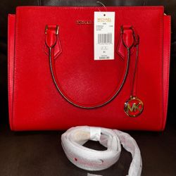 NWT - Michael Kors - Red Handbag