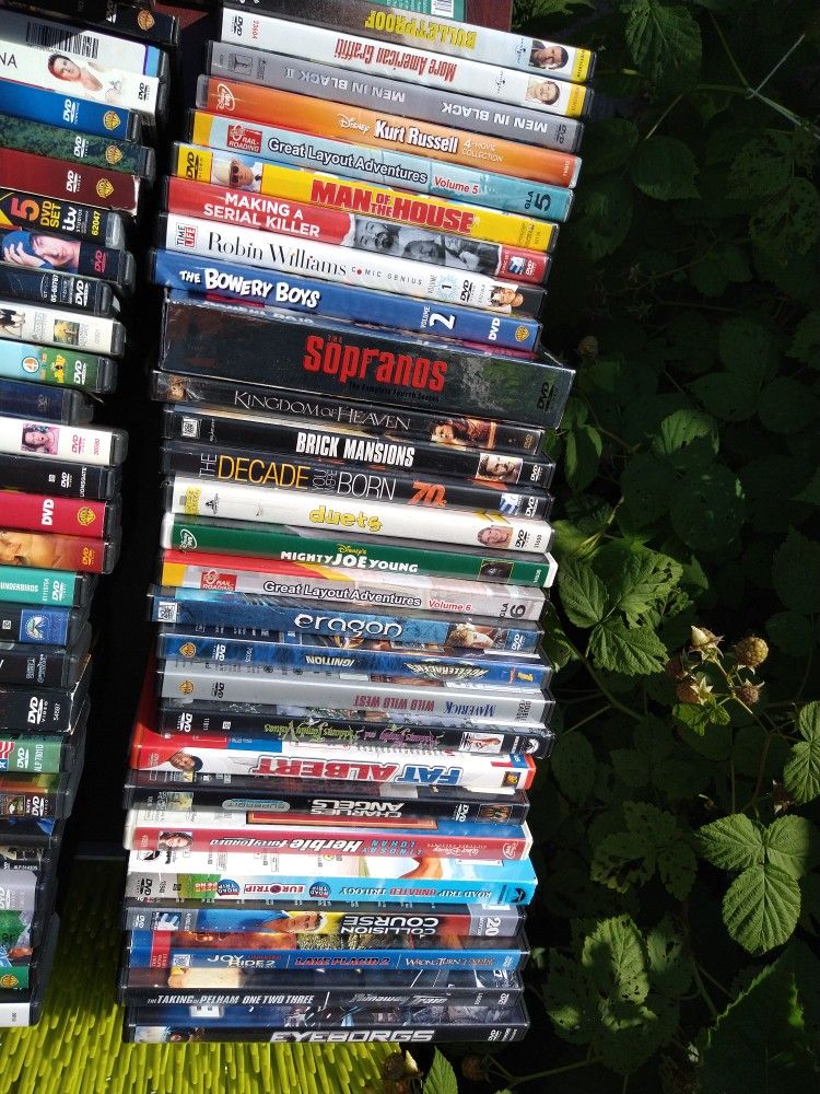 DVD Movies $1 Each