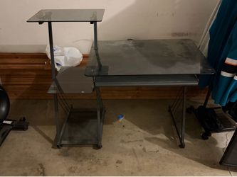 Glass Desk