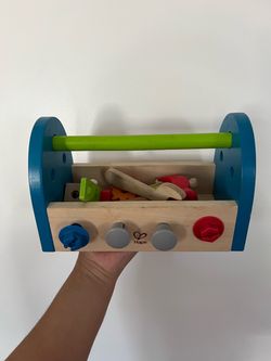Hape Wooden Kids Tool Box Set