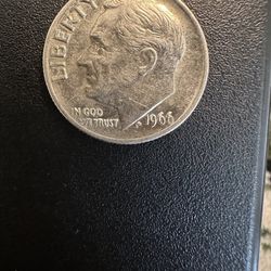 One Dime 1966 P