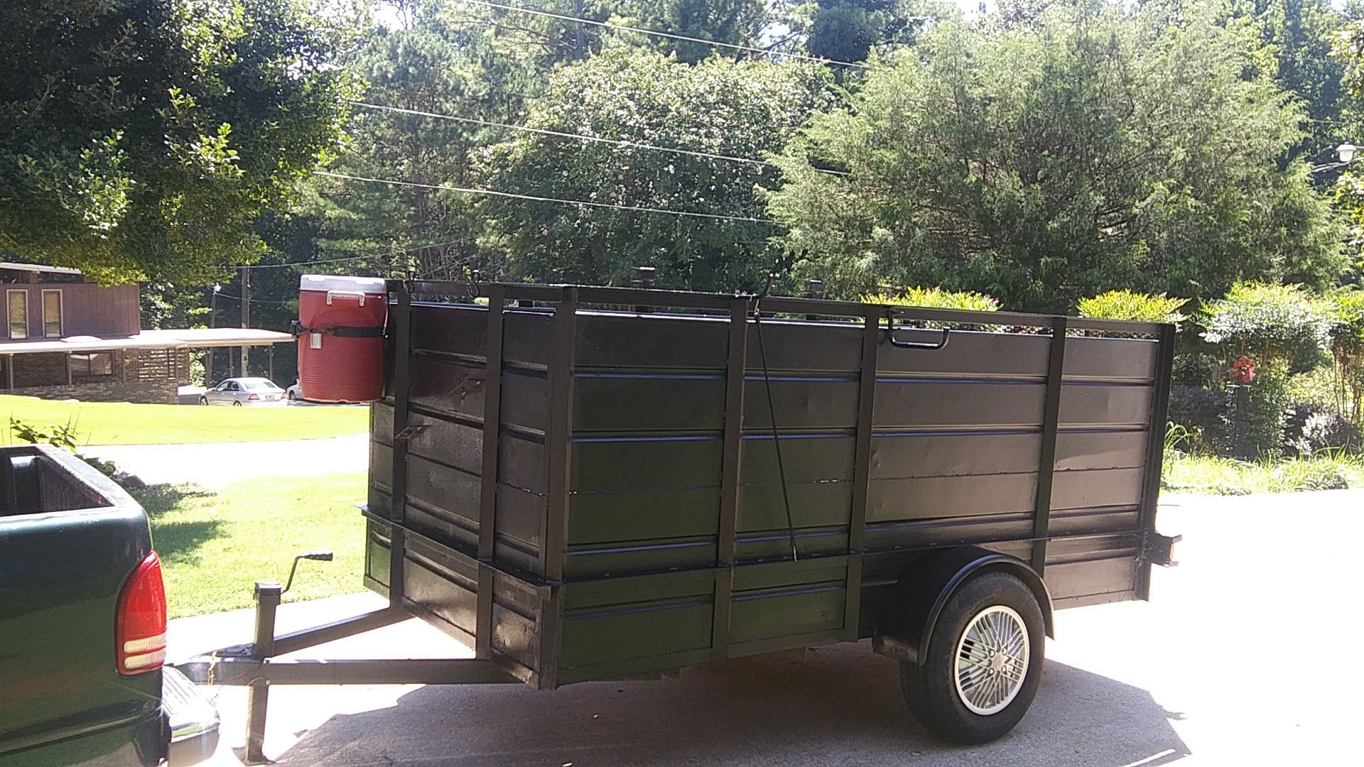 5'x10' steel walled trailer
