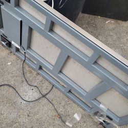 42-inch walk-on platform veterinary scale