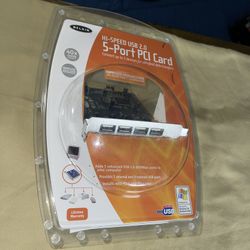 Belkin Hi Speed USB 2.0 5-speed Port PCI Card 