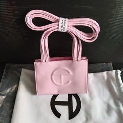Telfar Small Shopping Bag Bubblegum Pink