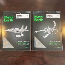 Metal Earth Steel Model Kits (2)
