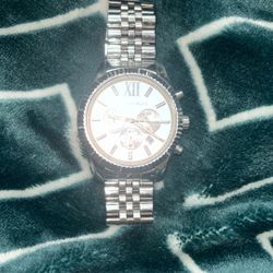 Silver Michael Kors Watch 