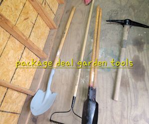 4 garden Landscaping home yard tools
