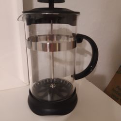 Glass French Press, 21 Oz RARELY USED 