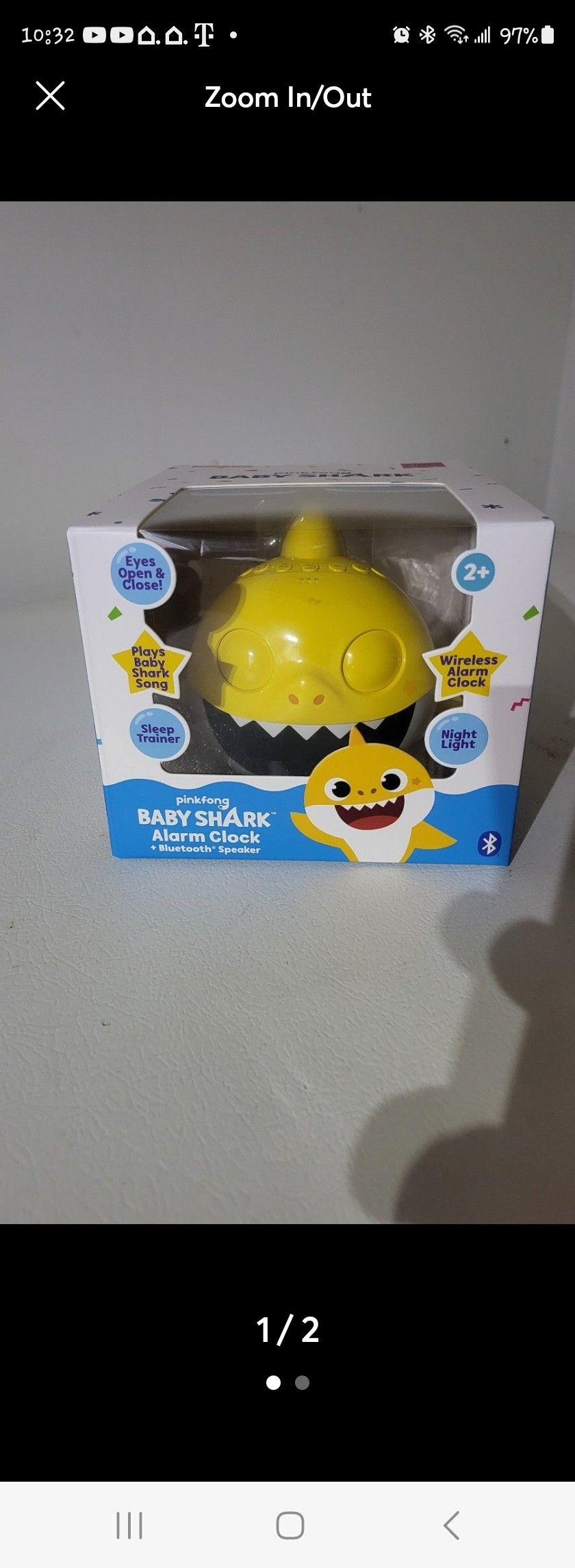 Baby Shark alarm Clock
