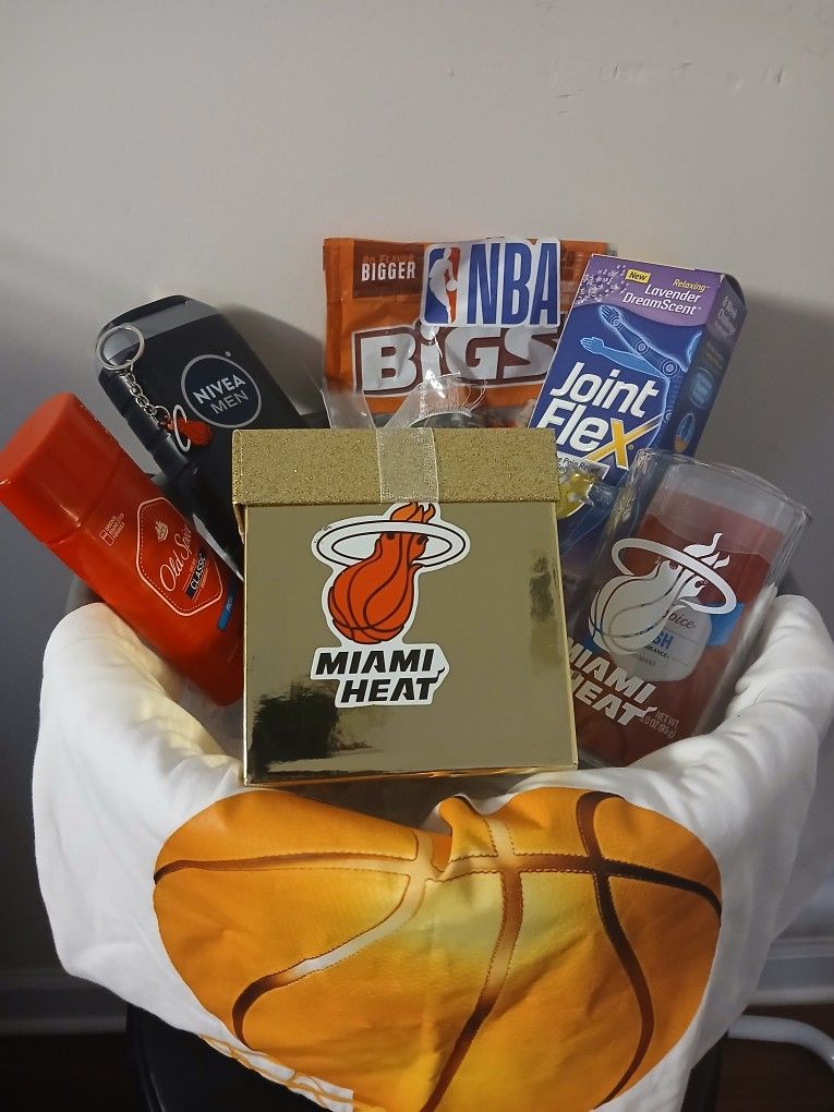 Miami Heat Father's Day Basket