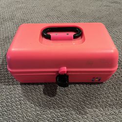 Vintage Pink Caboodle Case 