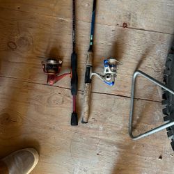 Fishing poles 