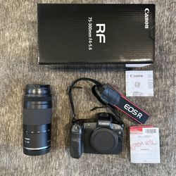 Canon EOS R and New RF 75-300mm Lens