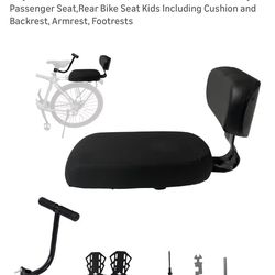 Passenger bike seat