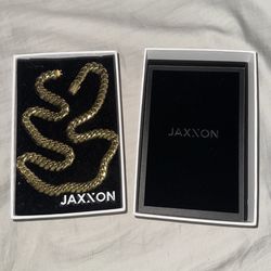 Gold Cuban link jaxxon chain- 8mm/ 22”/ 14k