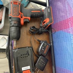 Cordless Power Drill (Black+Decker)