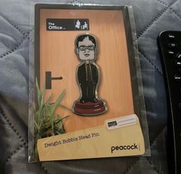 The Office Dwight Bobble Head Pin - Brand New In Package - Culturefly