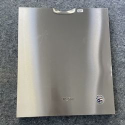 Whirlpool Stainless dishwasher door panel Part # W10802703