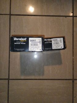 06 Scion TC Duralast AutoZone Gold Brake Pads