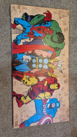 Marvel canvas print