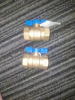 2 Pc Legend.Brass Ball Valves Set
