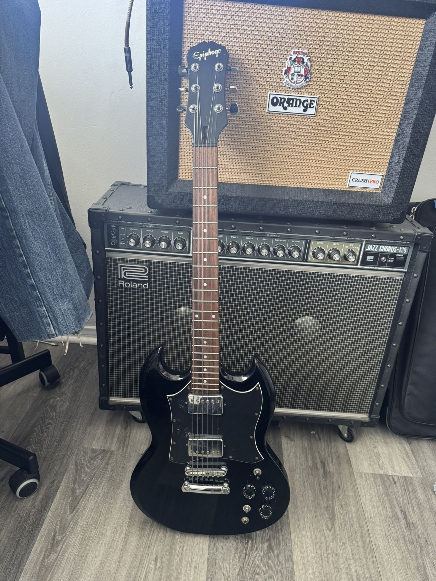 Epiphone SG Standard- Black Electric Guitar