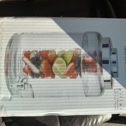 Sazon Glass Beverage Dispenser 