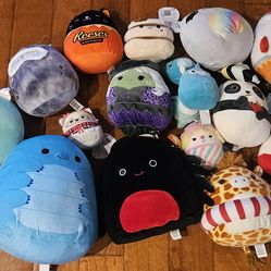 alot of squishmillows