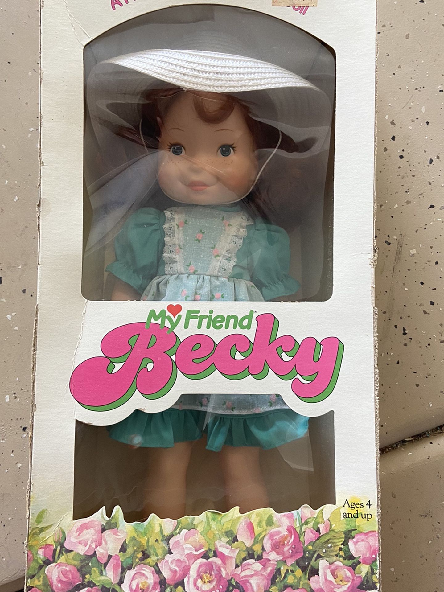 Vintage My Friend Becky Doll 1982