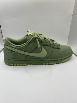Nike Dunk Low Green Olive / Army Green Sneakers – Clean Condition 🔥