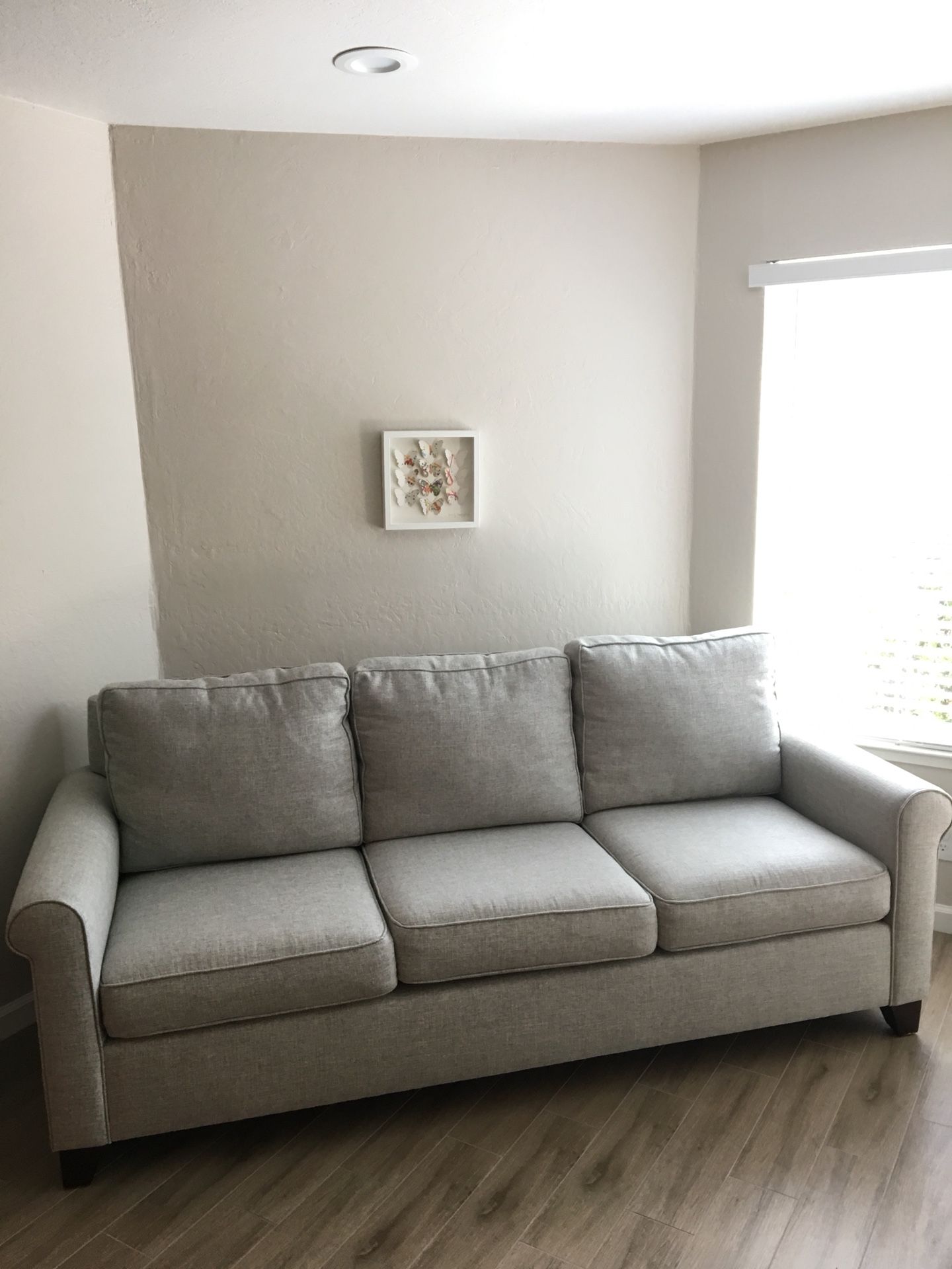 Pottery Barn Cameron Roll Arm Upholstered Sofa