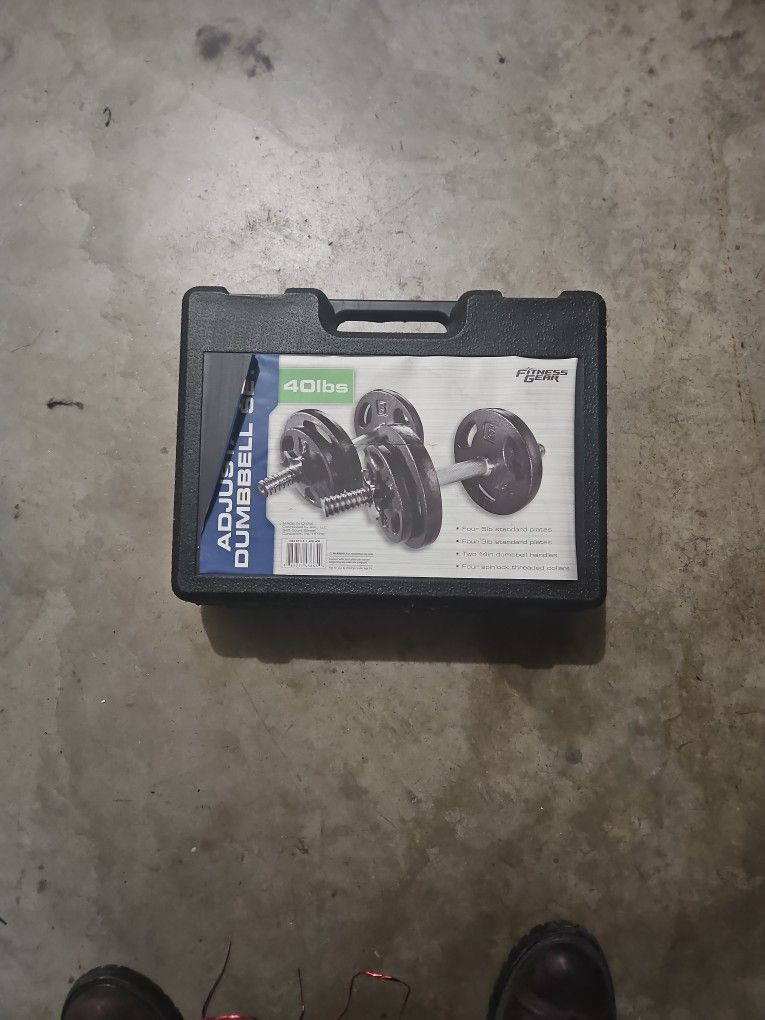 Adjustable Dumbells