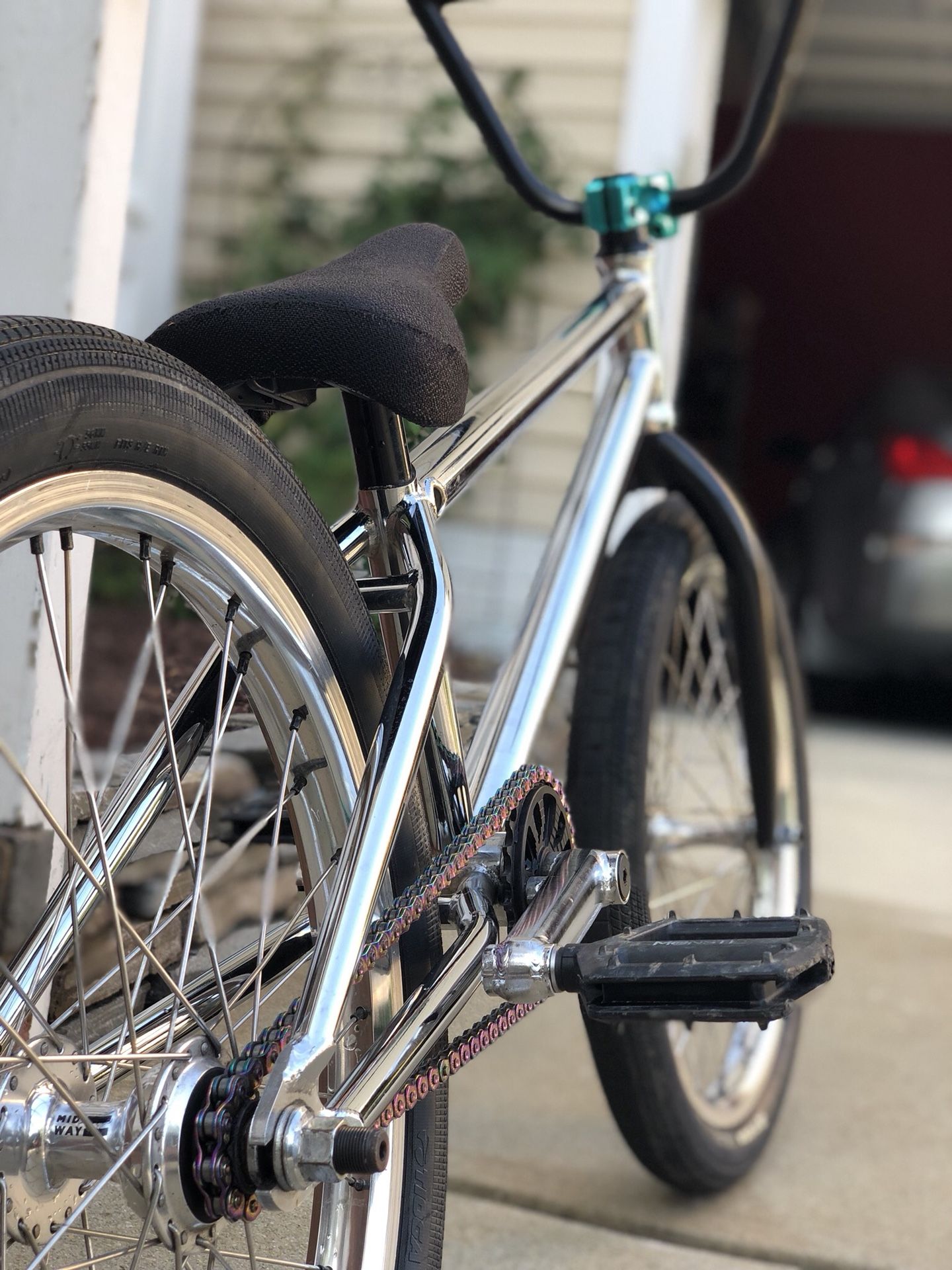 Fully built custom bmx bike