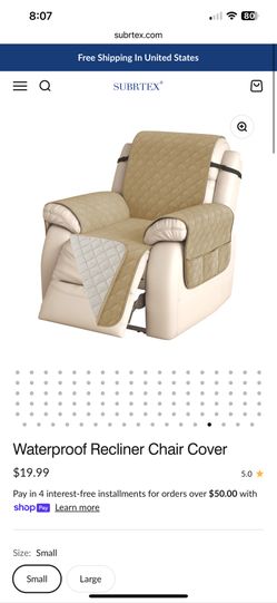 Chair Slipcover— Waterproof