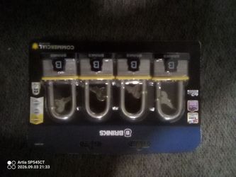Brinks Commercial Security Masterlock 4-Pack & Ridged Nuke Subcompact 750 Torque Drill Bit Drill