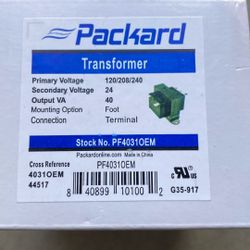 24V Transformer For AC Unit System