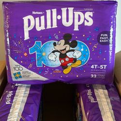 Huggies Pull-Ups 4t-5-t   $10 Each