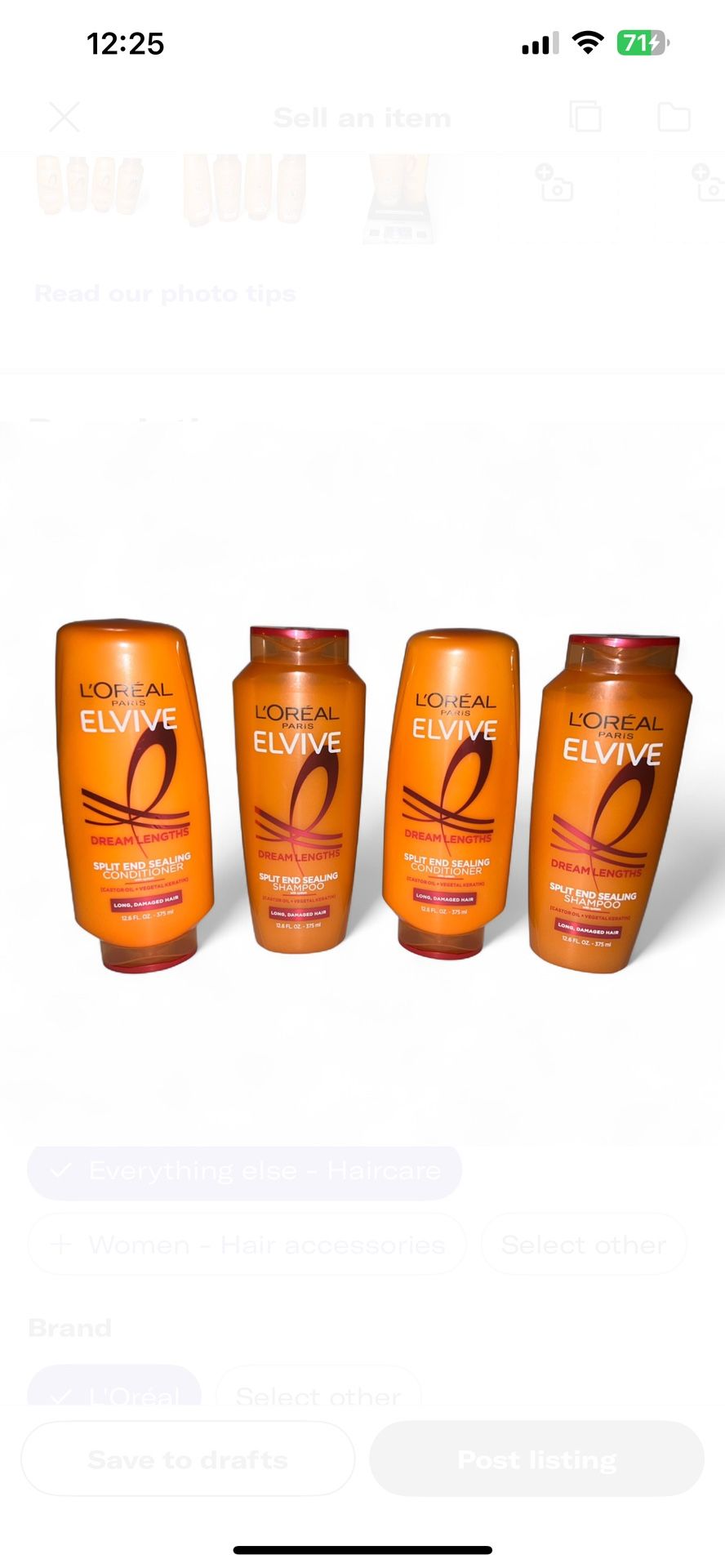 L'Oréal Elvive Dream Lengths Split End Sealing Shampoos & Conditioners