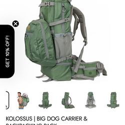 Dog Hiking Sack Brand New 