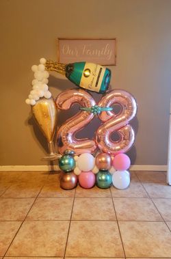 Balloon bouquet party decorations