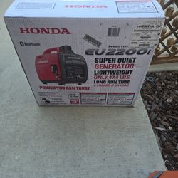 HONDA EU2200 BRAND NEW