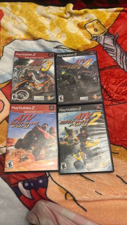 ATV off-road furry 1,2,3,4 ps2