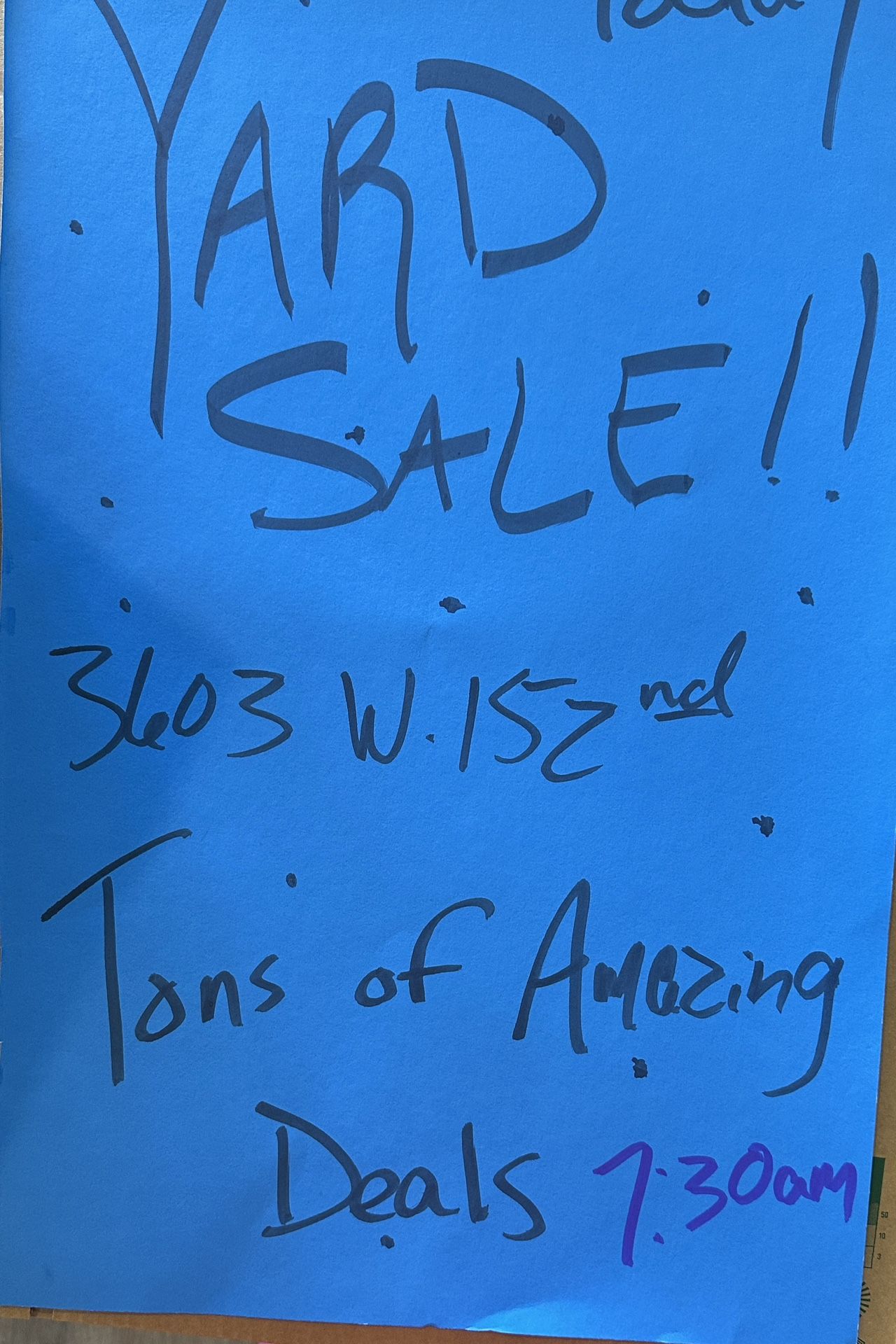 Huge Moving Sale Coming THIS Saturday 6/28