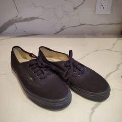 Men's Classic Black Vans Shoes